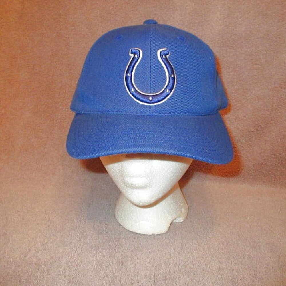 Indianapolis Colts Vintage 90s Logo Snapback Hat NFL Football Sports Specialties